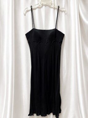 Giorgio Armani Black Corset Bustier Midi Dress NWT $2,850 Retail IT 48